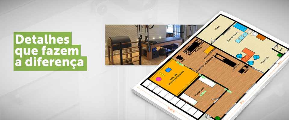 Equipamentos de pilates Kauffer Pilates Equipamentos de pilates Kauffer Pilates Criação de Layout gratuito para estúdios de pilates - Kauffer Pilates